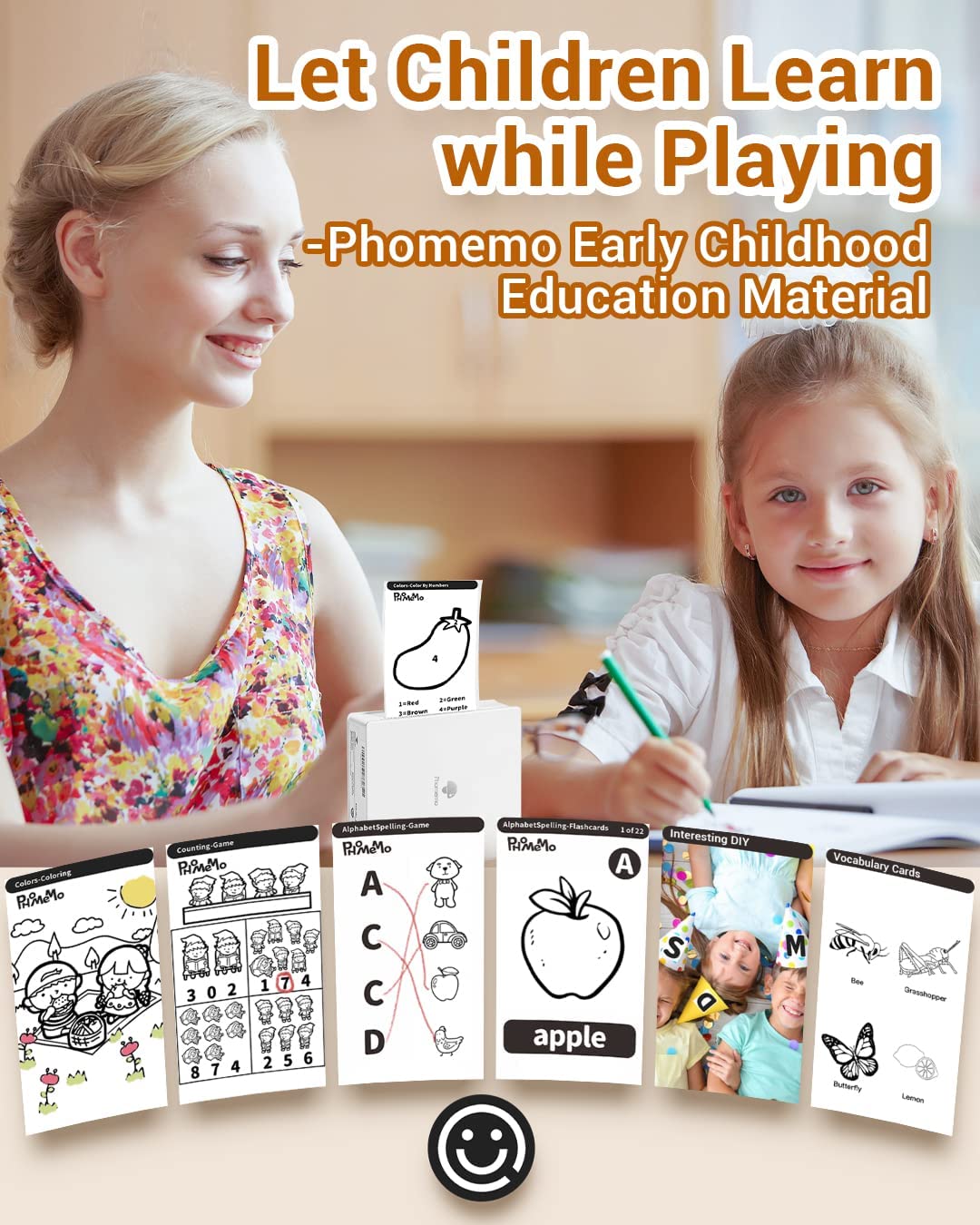 ZORBES Mini Pocket Printer M02 Mini Bluetooth Wireless Thermal Printer with 1 Roll Print Paper Compatible with iOS & Android, Black & White Mini Photo Printer for Sticker, Notes, Memo, Photo, White ZORBES Mini Pocket Printer M02 Mini Bluetooth Wireless Thermal Printer with 1 Roll Print Paper Compatible with iOS & Android, Black & White Mini Photo Printer for Sticker, Notes, Memo, Photo, White